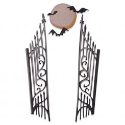 Sizzix Thinlits Stanzer Set 9tlg.- Schloss Tor by Tim Holtz 