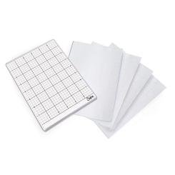 Sizzix Zubehör - 5x Sticky Grid Bögen für Schneideplatte 22,5x15,5cm 