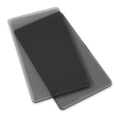 Sizzix Zubehör Sidekick Schneideplatten 12,5 x 6,5cm, 1 Paar (Schwarz) 