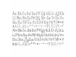 Sizzix eclips Cartridge - Bang! Zoom! and Yarn Alphabets 
