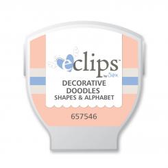 Sizzix eclips Cartridge - Decorative Doodles Shapes & Alphabet 