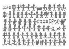 Sizzix eclips Cartridge - Dress up 