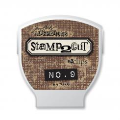 Sizzix eclips Cartridge - Tim Holtz Alterations Stamp2Cut No. 9 