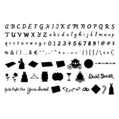 Sizzix eclips Cartridge - Wedding Shower  Big Day 