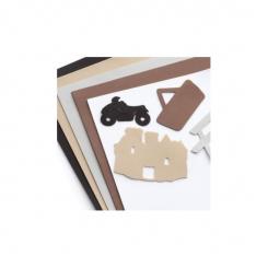 Slice foam sheets neutral colors      22,8X30,5 