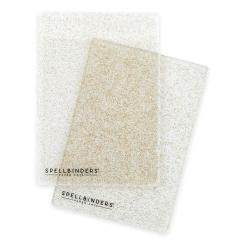 Spellbinders Platinum Schneideplatten Standard Glitter (2 Stück) 