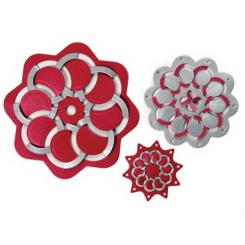 Spellbinders Shapeabilities Stanz- & Prägeschablone Cut+Fold+Tuck/Round About 3 Stanzer 