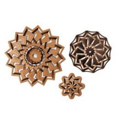 Spellbinders Shapeabilities Stanz- & Prägeschablone Cut+Fold+Tuck/Spectacular Spin 3 Stanzer 