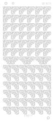 Spiegel-Stickerbogen Ecken 2 Platinum 100 x 230mm Silber Silber