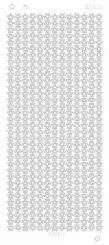 Spiegel-Stickerbogen Kleine Sterne S Platinum 100 x 230mm 
