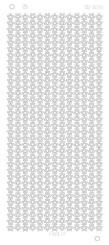 Spiegel-Stickerbogen Kleine Sterne S Platinum 100 x 230mm Silber Silber