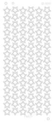 Spiegel-Stickerbogen Sterne Platinum 100 x 230mm Gold Gold