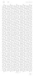 Spiegel-Stickerbogen Sternen Linien Large Platinum 100 x 230mm Gold Gold