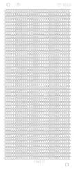 Spiegel-Stickerbogen Waving Linien Platinum 100 x 230mm Silber Silber