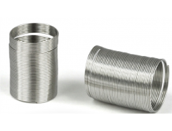 Spiral Ring Edelstahl Ø 19,5mm - 40 Ringe 