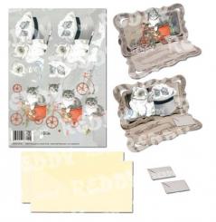 Staf Weesenbeek Bastelset Tiermotive Katzen 