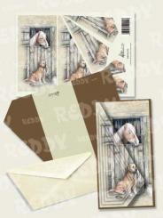 Staff Wesenbeek 3D Pyramiden Faltkarte - Auf der Pferdekoppel 