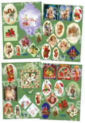 Stanzbogen ohne Goldrand für Noel 