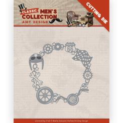 Stanzschablone - Amy Design - Classic men's Collection - Motorradrahmen 