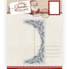 Stanzschablone - Amy Design - From Santa with love - Stechpalmen Borde 
