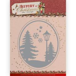 Stanzschablone - Amy Design - History of Christmas - Weihnachts Landschaft 