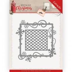 Stanzschablone - Amy Design - Nostalgic Christmas - Schneeflocken Rahmen 