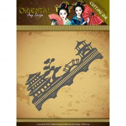 Stanzschablone - Amy Design - Oriental - Chinesische Landschaft 