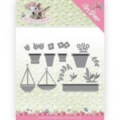 Stanzschablone - Amy Design - Spring is Here - Blumentöpfe 
