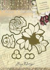 Stanzschablone - Amy Design - Stanzschablone - Classic Christmas - Roses 