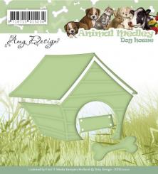 Stanzschablone - Amy Design - Tier Medley - Hundehaus 