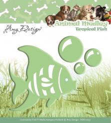 Stanzschablone - Amy Design - Tier Medley - Tropical Fish 