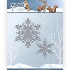 Stanzschablone - Amy Design - Whispers of Winter - Schneeflocken 