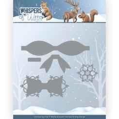 Stanzschablone - Amy Design - Whispers of Winter - Winter Schleifen 