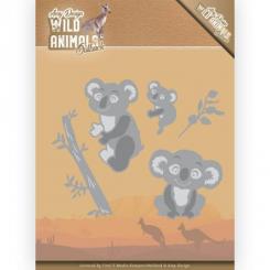 Stanzschablone - Amy Design - Wild Animals Outback - Koala 