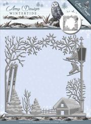 Stanzschablone - Amy Design - Wintertide - Rahmen 