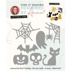 Stanzschablone - Anna - Trick or Treat - Halloween 