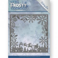 Stanzschablone - Jeanines Art - Frosty Ornaments - Weihnachts-Rahmen 