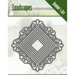 Stanzschablone - Jeanines Art - Landscapes - Quadrat 