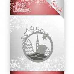 Stanzschablone - Jeanines Art - Lovely Christmas - Winter Kirche 