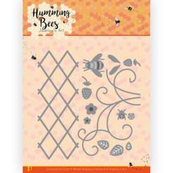 Stanzschablone - Jeanines Art - Summende Bienen - Erdbeer Ranke 
