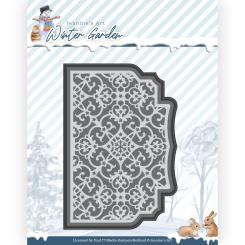 Stanzschablone - Jeanines Art - Winter Charme - Schneeflocken Borde 