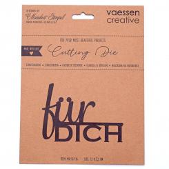 Stanzschablone - Mundart Stempel - Deutsch Text - für DICH 