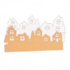 Stanzschablone - Mundart Stempel - Gnome Dorf 