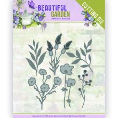 Stanzschablone - Precious Marieke - Beautiful Garden - Blumen Bouquet 