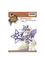 Stanzschablone - Precious Marieke - Glamouröse Weihnachten - Sterne 