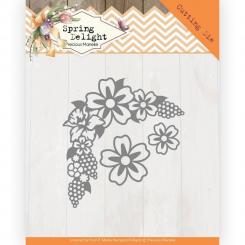 Stanzschablone - Precious Marieke - Seasonal Flowers - Frühlings Ecke 