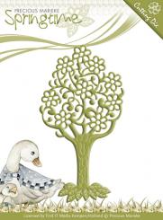 Stanzschablone - Precious Marieke - Springtime - Blüten-Baum 