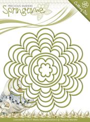 Stanzschablone - Precious Marieke - Springtime - Blumige Nesting Rahmen 