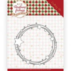 Stanzschablone - Precious Marieke - Warm Christmas Feelings - Sternen Kreis 