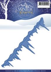 Stanzschablone - Precious Marieke - Winter Wonderland - Eiszapfen 